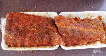 Ребра в духовке - фото шаг 5