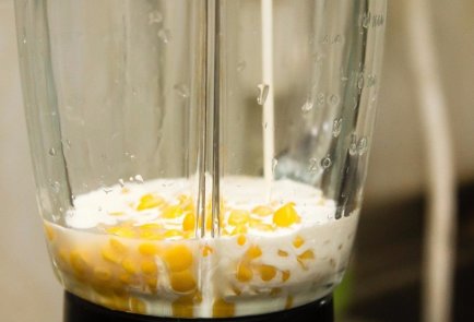 Крем-суп из кукурузы со сливками