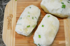 Картофельные палочки с сыром и беконом - фото шаг 5