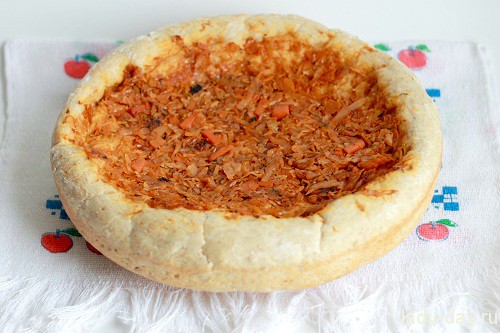 Пирог с капустой