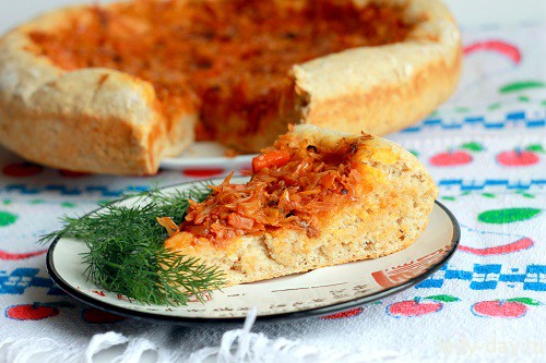 Пирог с капустой