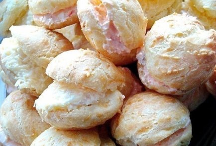 Заварные французские «Гужеры» с начинкой