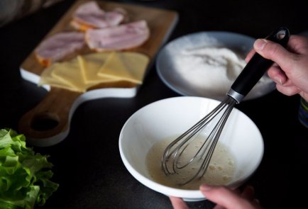 Шницель «Кордон блю» с сыром и ветчиной