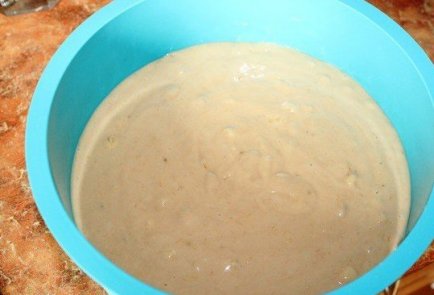 Апельсиновый торт с лесными орехами и бананом