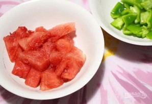 Арбузная сальса - фото шаг 1