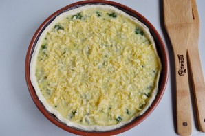 Быстрый куриный пирог со шпинатом и грибами - фото шаг 11