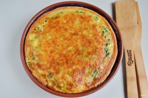 Быстрый куриный пирог со шпинатом и грибами - фото шаг 12