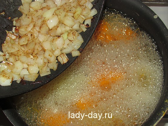 Тыква и лук