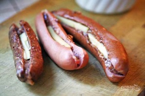 Интересный хот-дог - фото шаг 1