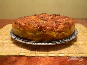 Мясной торт с рисом 