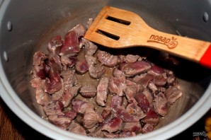 Нут с говядиной и овощам - фото шаг 2