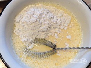 "Ленивые" эклеры с творожной начинкой