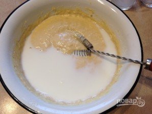 "Ленивые" эклеры с творожной начинкой