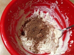 "Ленивые" эклеры с творожной начинкой