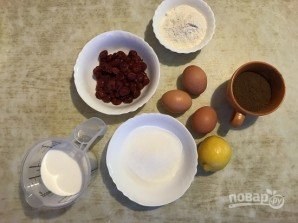 Шоколадный клафути - фото шаг 1