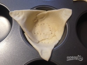 Слоеные корзинки с цукини и соленым сыром - фото шаг 9