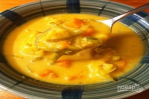 Суп из цветной капусты с рисом - фото шаг 8