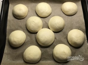 Ватрушки с сыром и зеленью - фото шаг 9