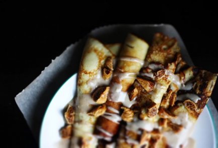 Флорентийские блинчики под соусом