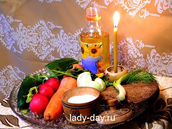 Продукты для поста