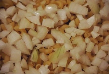 Макаронная запеканка с фаршем в томатном соусе