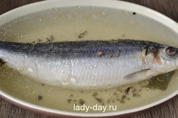 залить маринад