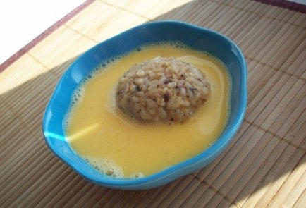 Рисовые зразы с сыром «Моцарелла»