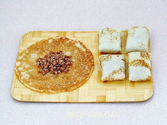 блины с начинкой