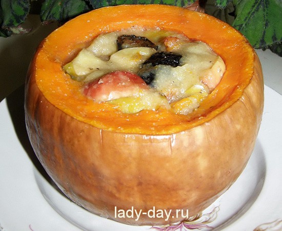 Десерт из тыквы