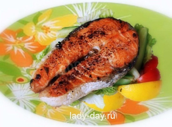 Форель в духовке