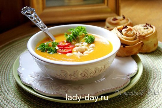 Карри-суп с нутом