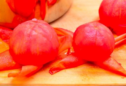 Гаспачо с сухариками и сладким перцем