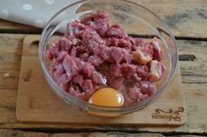 Бифштекс рубленый - фото шаг 3