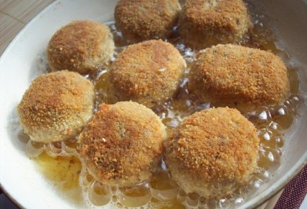 Рисовые зразы с сыром «Моцарелла»