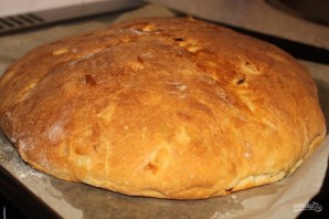 Домашний хлеб с луком - фото шаг 8