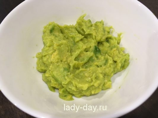 пюре авокадо