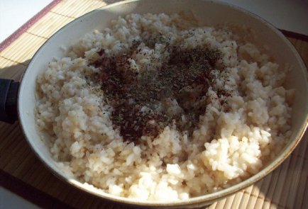 Рисовые зразы с сыром «Моцарелла»