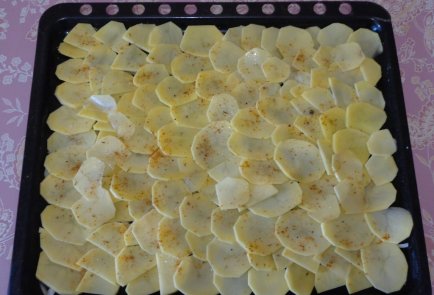 Мясная запеканка с грибами, картофелем и сыром