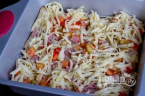 Горячие бутерброды под сыром - фото шаг 4