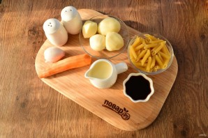 Куриный суп-пюре с макаронами - фото шаг 2