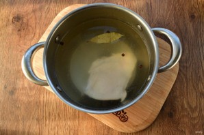 Куриный суп-пюре с макаронами - фото шаг 1