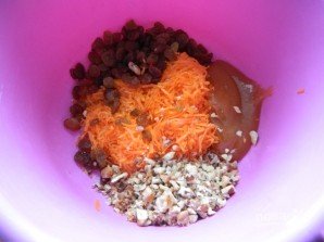 Морковное печенье с овсяными хлопьями - фото шаг 3