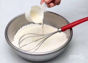 Оладьи без яиц - фото шаг 2