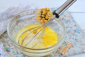 Простые блины на молоке - фото шаг 3