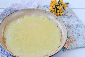 Простые блины на молоке - фото шаг 6