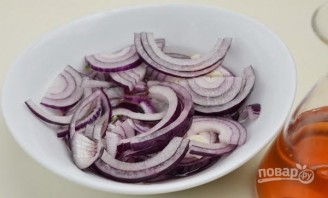 Салат из куриных сердечек - фото шаг 2