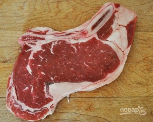 Стейк из свинины в духовке - фото шаг 1