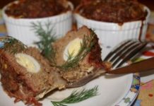 Мясные маффины с перепелиным яйцом