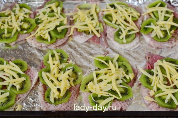 с сыром отбивная