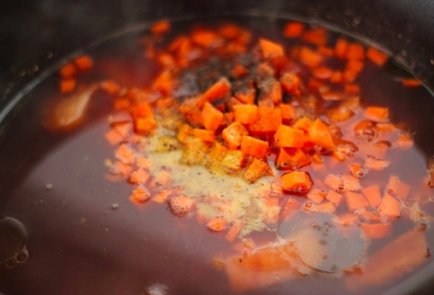 Фасолада с фасолью и овощами